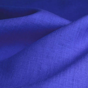 Lin - 100% - coloris Cobalt