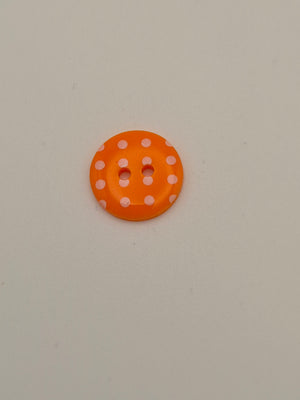 Boutons oranges  - 15 mm