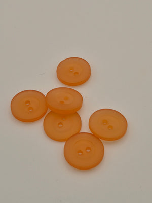 Boutons oranges  - 18 mm