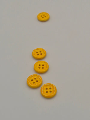 Boutons oranges  - 11 mm