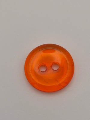 Boutons oranges  - 25 mm