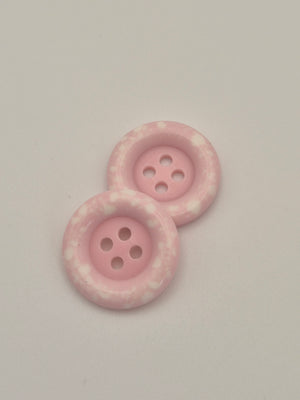 Boutons rose  - 20 mm