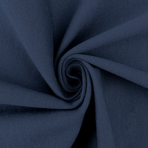 French Terry Uni - coloris Bleu marine