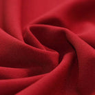 scuba crêpe rouge foncé