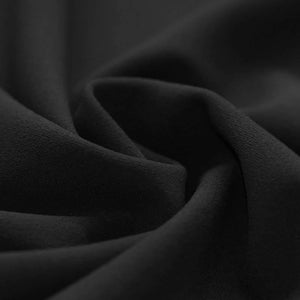 Scuba crêpe - coloris Noir