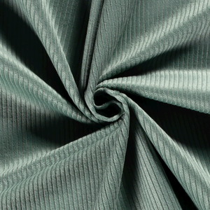 Velours côtelé – Certifié OEKO-TEX – coloris Menthe