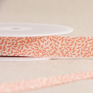 Biais feuillage 20 mm – coloris Orange