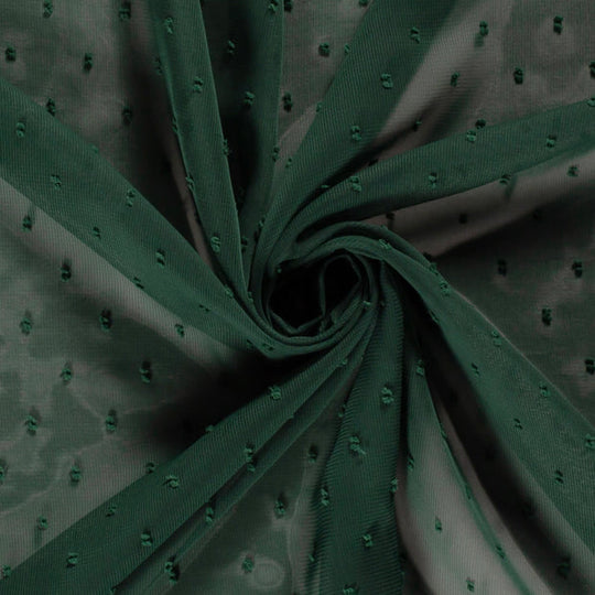 Voile Mousseline Bleu Canard Oeko-Tex