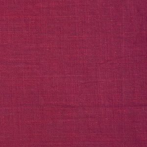 Coton Lin uni - coloris Raspberry