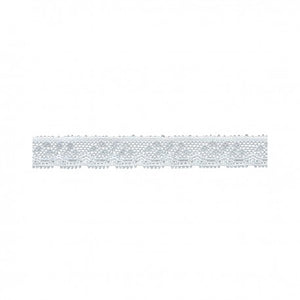 Dentelle Rachel 10 mm – Galon fin - coloris Blanc