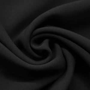 Gabardine stretch - coloris Noir