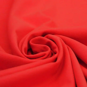 Jersey de coton - coloris Rouge