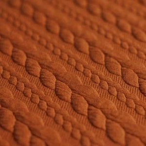 Jersey torsadé - coloris Cognac