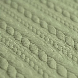 Jersey torsadé - coloris Olive