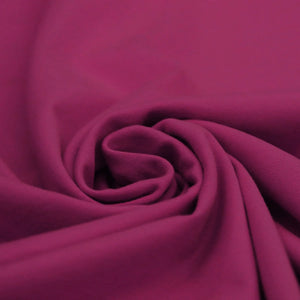 Jersey de coton - coloris Rose cardinal