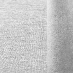 Jogging uni mélange brossé - coloris Gris clair