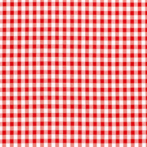 Popeline de Coton carreaux - coloris Rouge