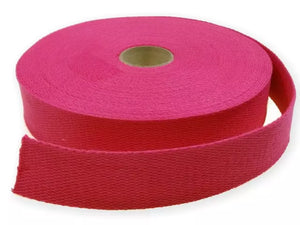 Sangle coton 30 mm -  coloris Fushia