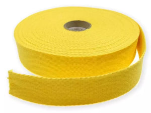 Sangle coton 30 mm - coloris Jaune