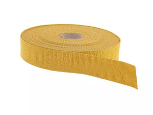 Sangle coton 30 mm - coloris Moutarde