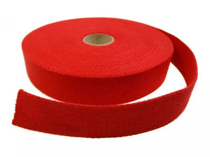 Sangle coton 30 mm - coloris Rouge