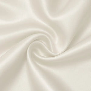 Satin de polyester - coloris Ecru