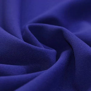 Scuba crêpe - coloris Cobalt