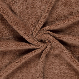 Tissu polaire Sherpa Fleece camel – Doux et moelleux